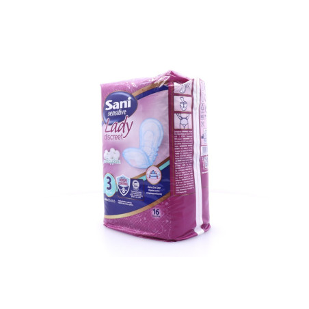 Sani lady sensitive normal No3 σερβιέτες ειδικών χρήσεων 16τεμ Sani - 2