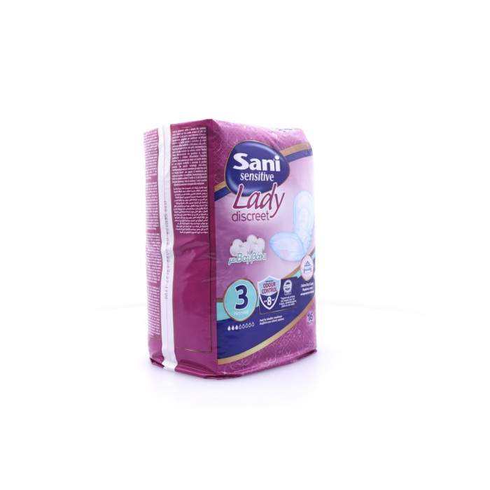 Sani lady sensitive normal No3 σερβιέτες ειδικών χρήσεων 16τεμ Sani - 6