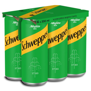 Schweppes σοδα 6x330ml mojito