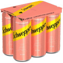 Schweppes αναψυκτικό grapefruit pink 6x330ml Schweppes - 1