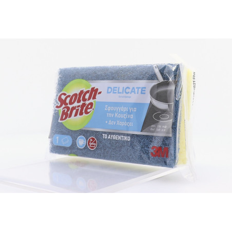 Scotch-brite σφουγγαράκι κουζίνας delicate μπλε Scotch-Brite - 2