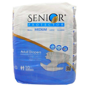 Senior πάνες ακράτειας medium 10τεμ Senior - 1