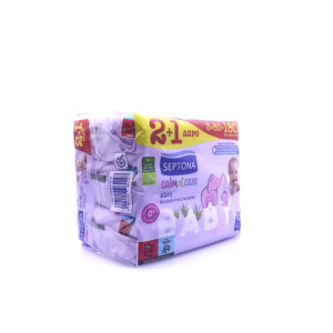 Septona calm n care μωρομάντηλα αλόη baby 3x60τεμ Septona - 6