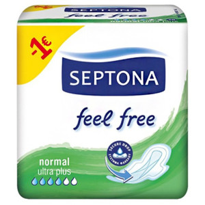 Septona σερβιέτες feel free normal 10τεμ Septona - 1