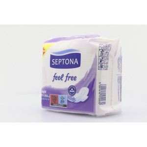 Septona σερβιέτες feel free night 8τεμ Septona - 1