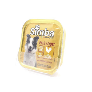 Simba πατέ σκυλοτροφή κοτόπουλο & συκώτι 150gr Simba - 1