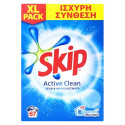 Skip σκόνη απορρυπαντικό πλυντηρίου ρούχων active clean 67μεζ 4,35kg