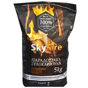 Sky Fire παραδοσιακά κάρβουνα 5kg