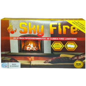 Sky fire προσανάμματα κύβοι 48τεμ Sky Fire - 1