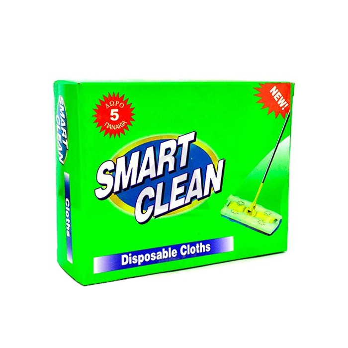 Smart clean πανάκια παρκετέζας ανταλλακτικά 20τεμ Smart Clean - 1