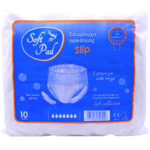 Soft pad πάνα βρακάκι ακράτειας large 10τεμ Soft Pad - 1