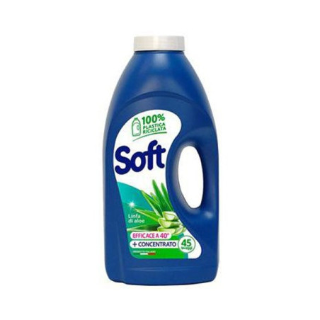 SOFT LAVATRICE υγρό πλυντηρίου ρούχων με Αλόη 32μεζ 2,5lt