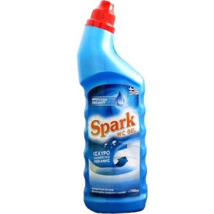 Spark wc υγρό τουαλέτας με ενεργό χλώριο φρεσκάδα ωκεανού 750ml Spark - 1