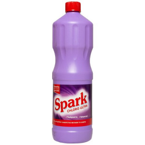 Spark παχύρρευστη χλωρίνη μωβ 1,25lt