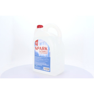 Spark υγρό καθαριστικό spray τζαμιών διαφανές 4lt Spark - 1