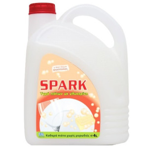 Spark υγρό πιάτων μασσαλίας 4lt Spark - 1