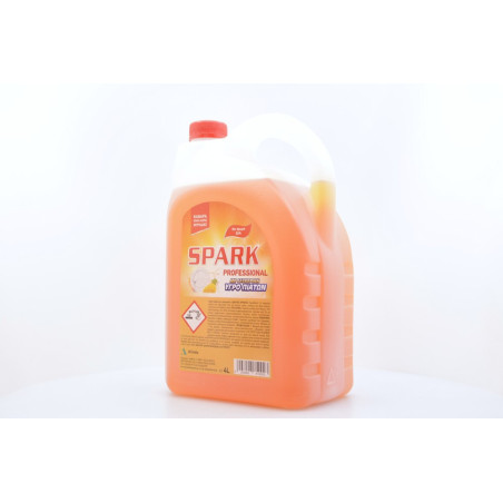 Spark υγρό πιάτων με ξύδι 4lt