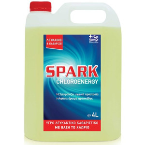 Spark χλώριο chloroenergy με άρωμα φρεσκάδας 4lt Spark - 1