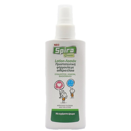 Spira green παιδική εντομοαπωθητική lotion σώματος 100ml