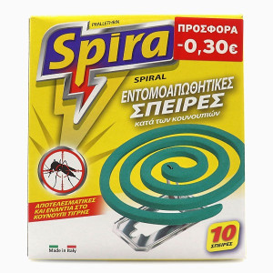 Spira yellow mat εντομοαπωθητικό φιδάκι 1τεμ Spira - 1