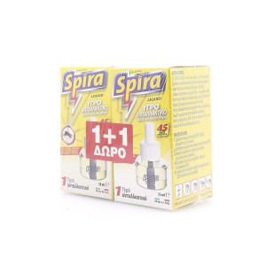 Spira υγρό ανταλλακτικό κίτρινο 2x35ml