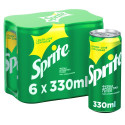 Sprite γκαζόζα 6x330ml