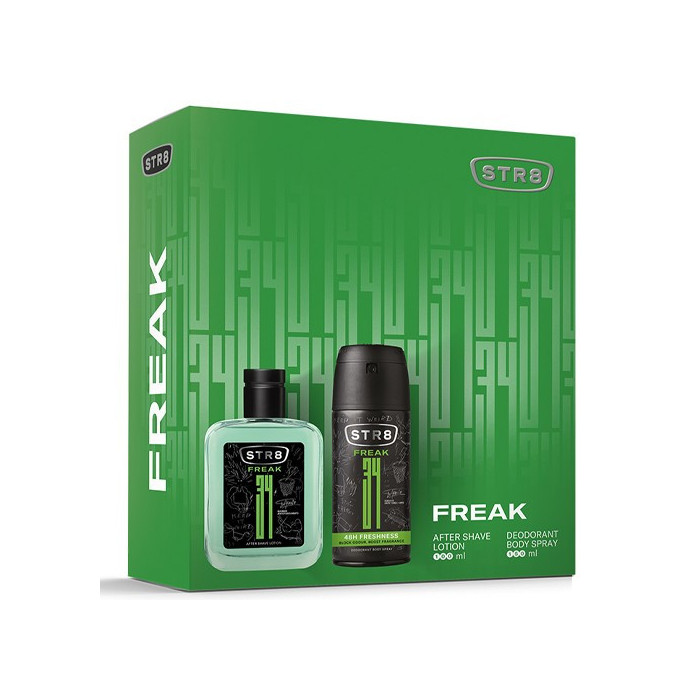 STR8 after shave lotion 100ml και deo spray 150ml freak Str8 - 1