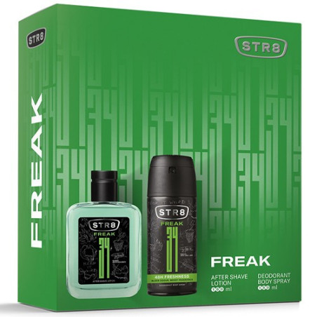 STR8 after shave lotion 100ml και deo spray 150ml freak Str8 - 1