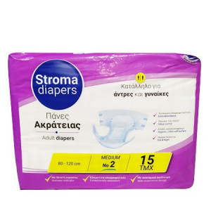 Stroma pad πάνες ακράτειας No2 medium 15τεμ