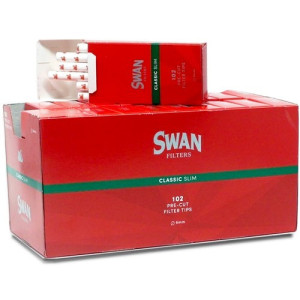 Swan φιλτράκια classic slim κόκκινα 102x20τεμ Swan - 1