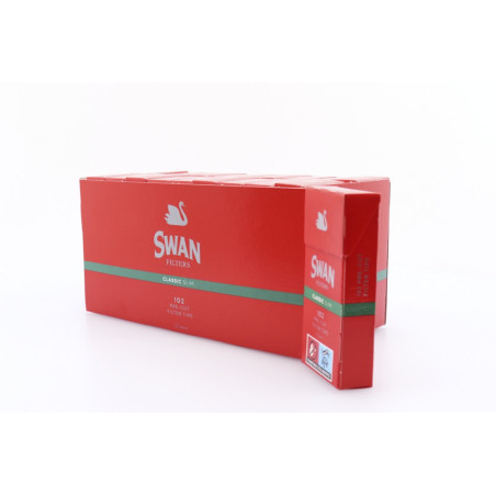 Swan φιλτράκια classic slim κόκκινα 102x20τεμ