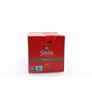 Swan φιλτράκια classic slim κόκκινα 102x20τεμ