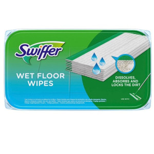 Swiffer υγρά ανταλλακτικά πανάκια για το πάτωμα 12τεμ Swiffer - 1