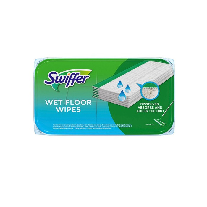 Swiffer υγρά ανταλλακτικά πανάκια για το πάτωμα 12τεμ Swiffer - 1