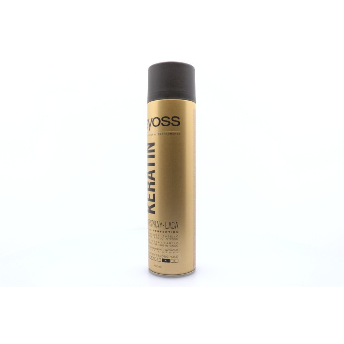 Syoss hair spray keratin χρυσό No4 400ml