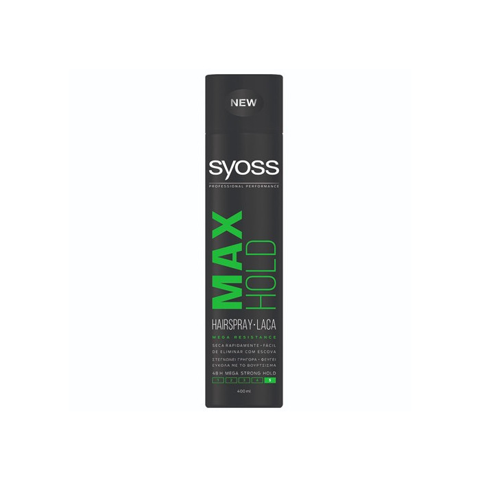 Syoss hair spray max hold No5 400ml Syoss - 1