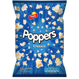 Tasty poppers ποπ κορν 81gr Tasty Snacks - 1