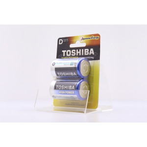 Toshiba μπαταρίες αλκαλικές D 2τεμ Toshiba - 1