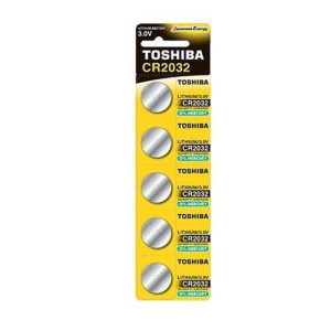 Toshiba μπαταρίες CR2032 5τεμ Toshiba - 1