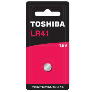 Toshiba μπαταρίες LR41 1,5V Toshiba - 1