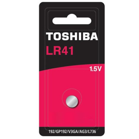 Toshiba μπαταρίες LR41 1,5V