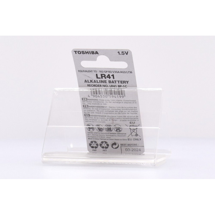 Toshiba μπαταρίες LR41 1,5V