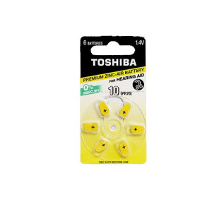 Toshiba μπαταρίες PR70 10NE 1,4V 145mAh 6τεμ Toshiba - 1