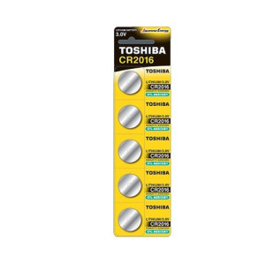 Toshiba μπαταρίες CR2016 5τεμ Toshiba - 1