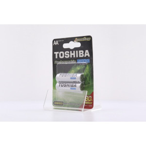 Toshiba μπαταρία aa επαναφορτιζόμενη 2000mah 2τεμ Toshiba - 1
