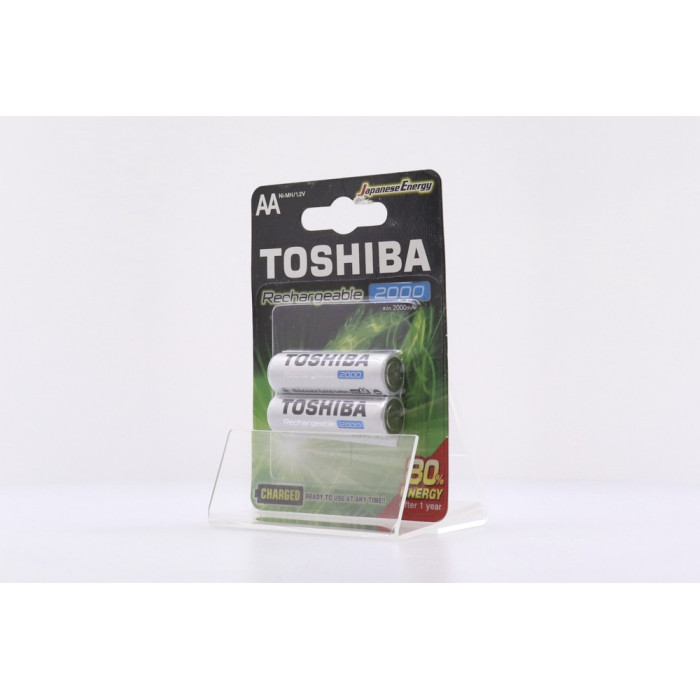 Toshiba μπαταρία aa επαναφορτιζόμενη 2000mah 2τεμ Toshiba - 2