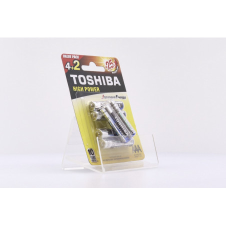 Toshiba μπαταρίες αλκαλικές AAA 6τεμ Toshiba - 6