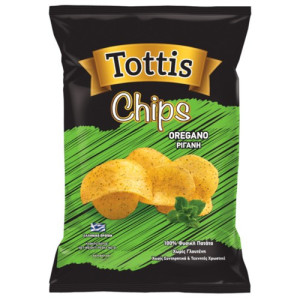 Tottis chips με ρίγανη 90gr Tottis - 1