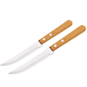Tramontina μαχαίρι λείο ξύλινο dynamic Νο5 2τεμ Κύκλωψ - 1