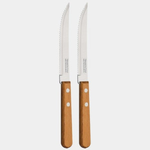Tramontina μαχαίρι πριονωτό ξύλινο dynamic 12,5cm 2τεμ Κύκλωψ - 1